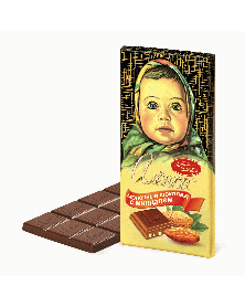 Шоколад "Алёнка"с миндалём